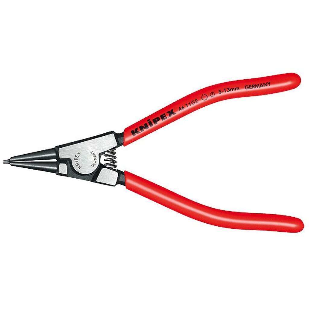 Vnější přímé kleště na pojistné kroužky 140 mm - 4611G2 Knipex