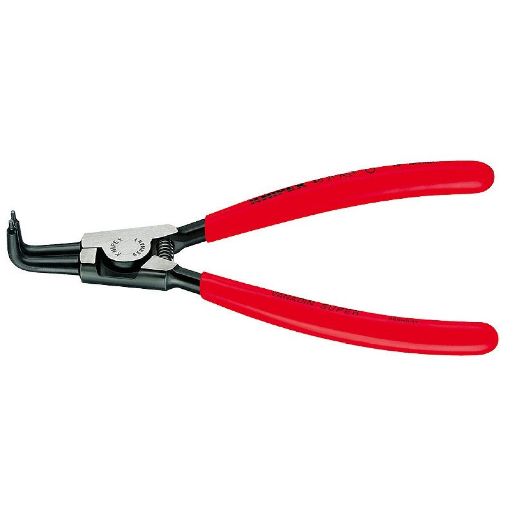 Vnější zahnuté kleště na pojistné kroužky 125 mm - 4621A01 Knipex