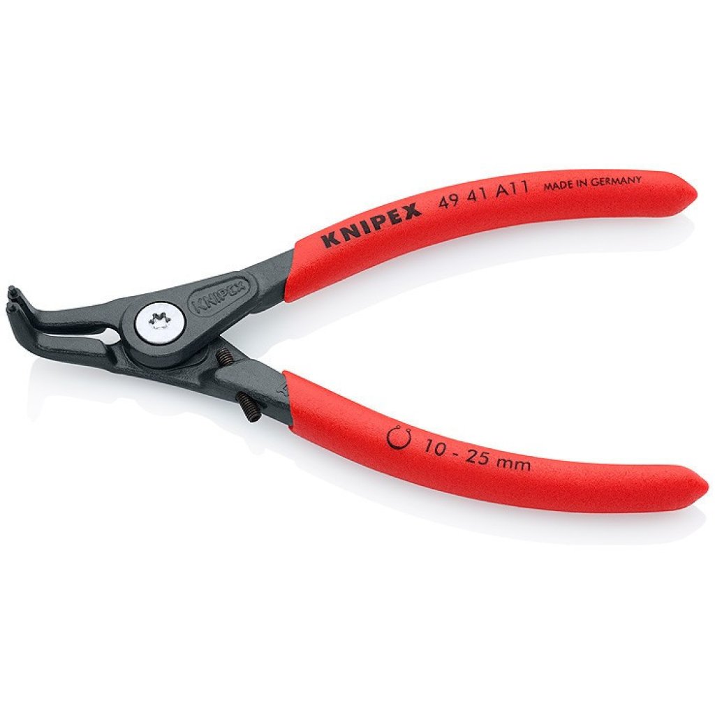 Vnější zahnuté kleště na pojistné kroužky 130 mm - 4941A11 Knipex