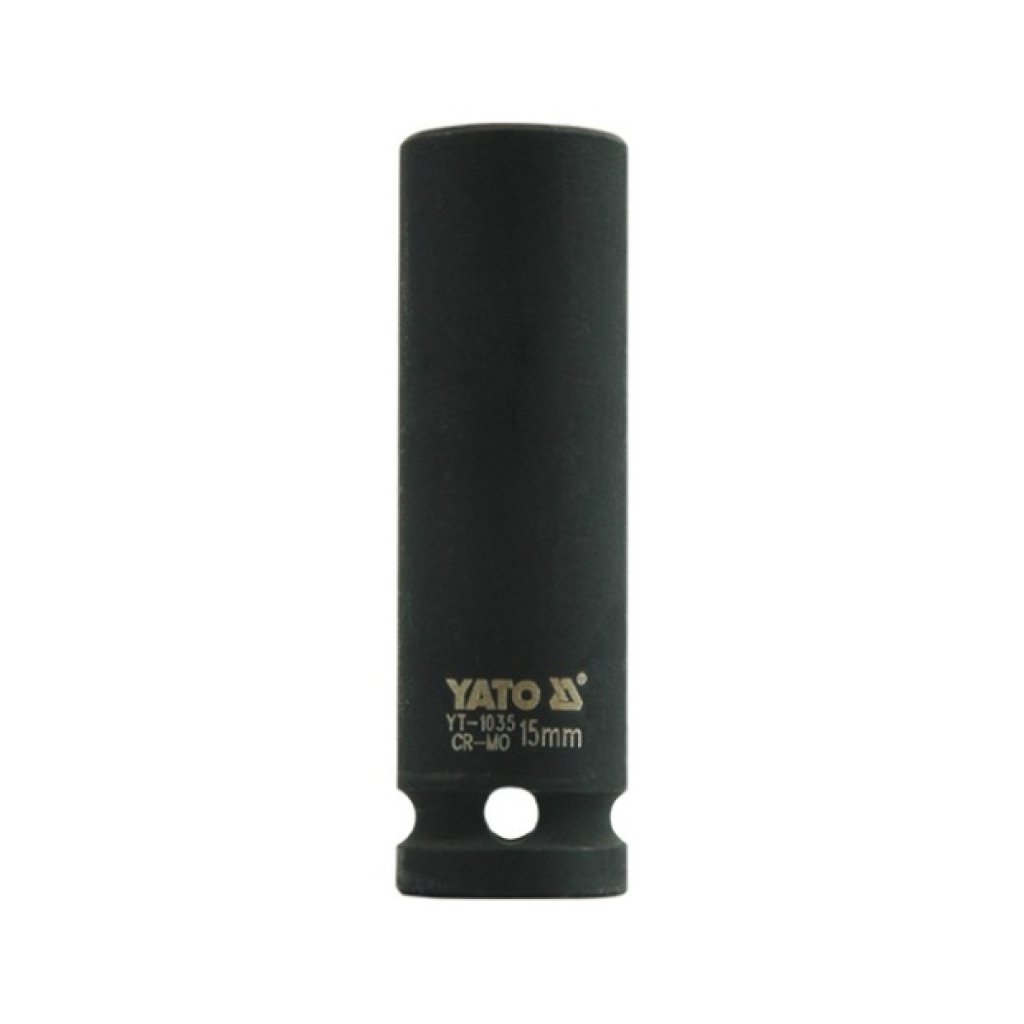 Vnitřní nástrčný klíč 1/2" šestihranný 15 mm CrMo YATO - YT-1035