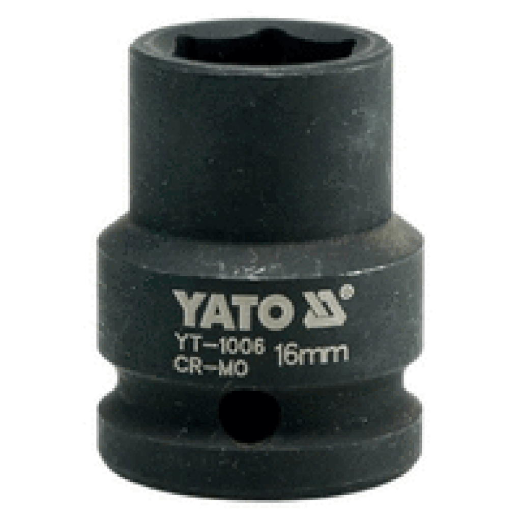 Vnitřní nástrčný klíč 1/2" šestihranný 16 mm CrMo YATO - YT-1006