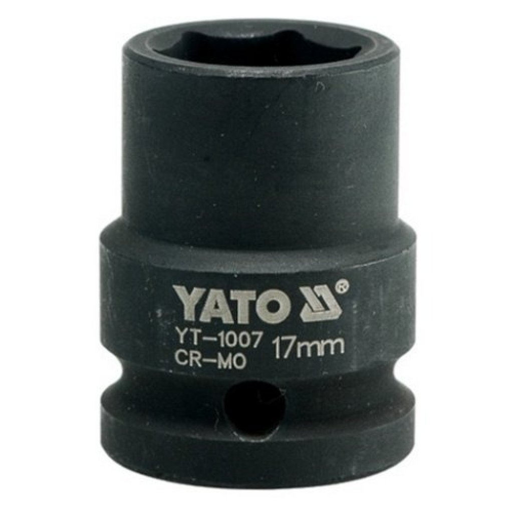 Vnitřní nástrčný klíč 1/2" šestihranný 17 mm CrMo YATO - YT-1007