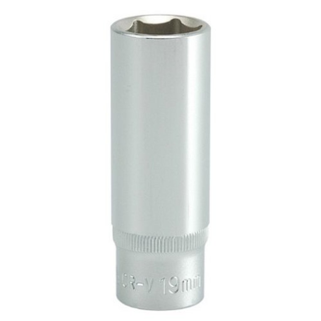 Vnitřní nástrčný klíč hluboký 1/2" šestihranný 19 mm YATO - YT-1232