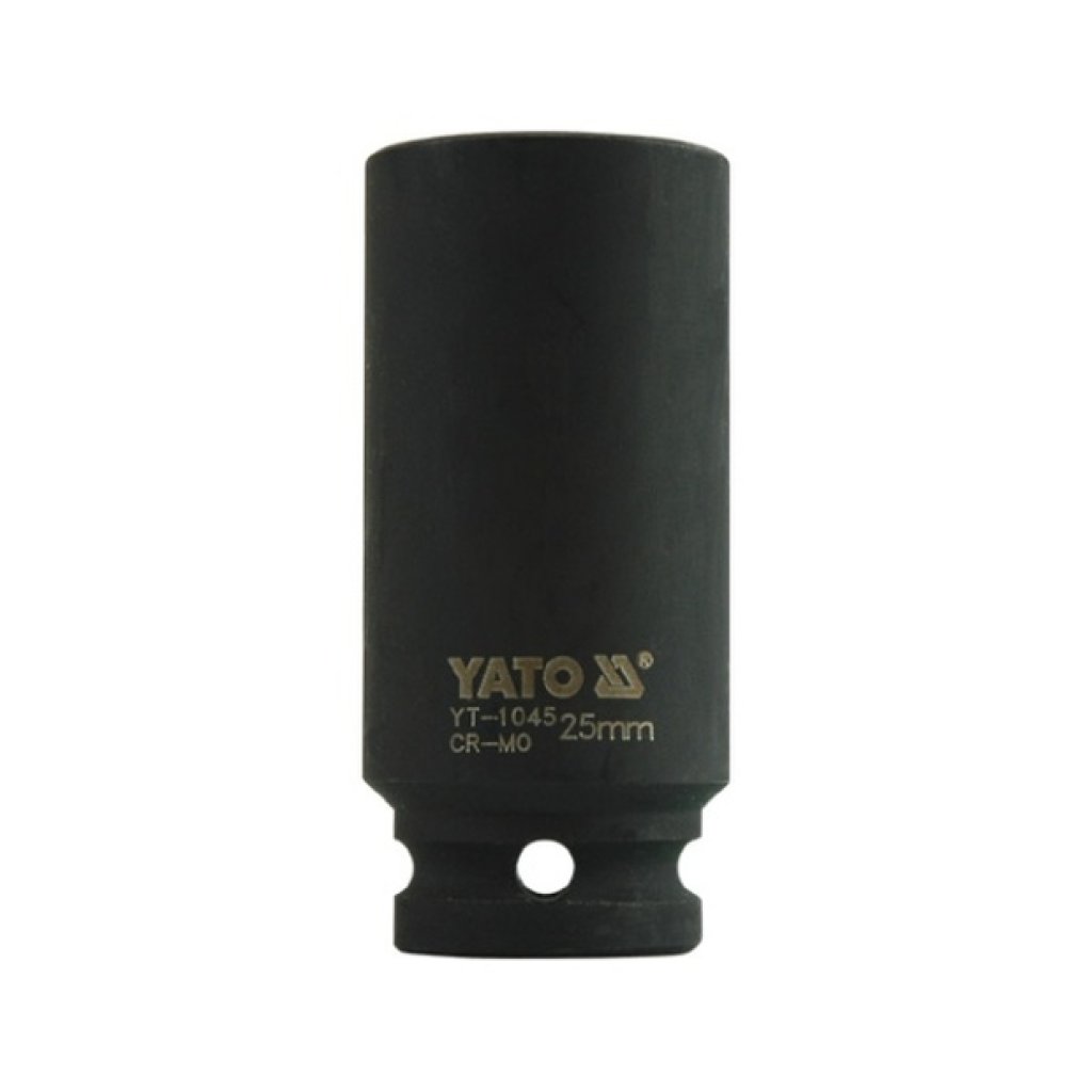 Vnitřní nástrčný klíč hluboký 1/2" šestihranný 25 mm CrMo YATO - YT-1045