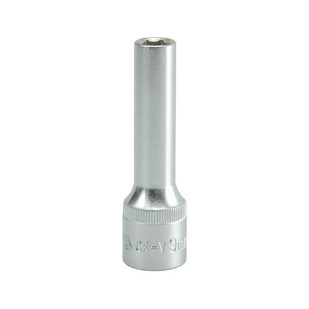 Vnitřní nástrčný klíč hluboký 1/2" šestihranný 9 mm YATO - YT-1222