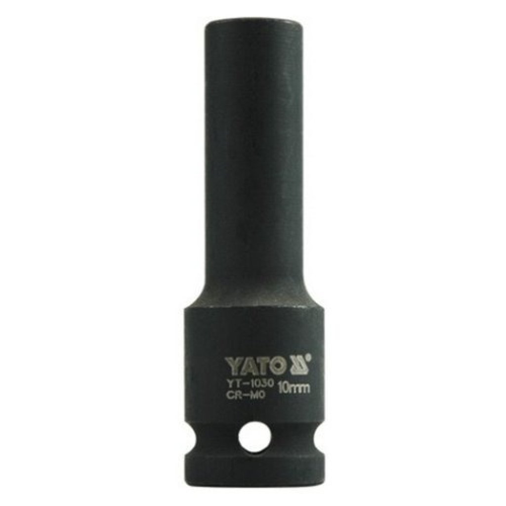 Vnitřní nástrčný klíč kovaný 1/2" šestihranný CrMo 10 mm YATO - YT-1030