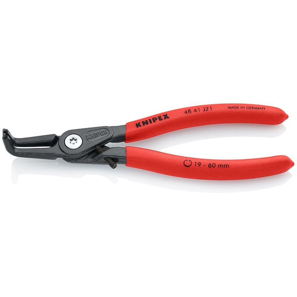 Vnitřní zahnuté kleště na pojistné kroužky 165 mm - 4841J21 Knipex