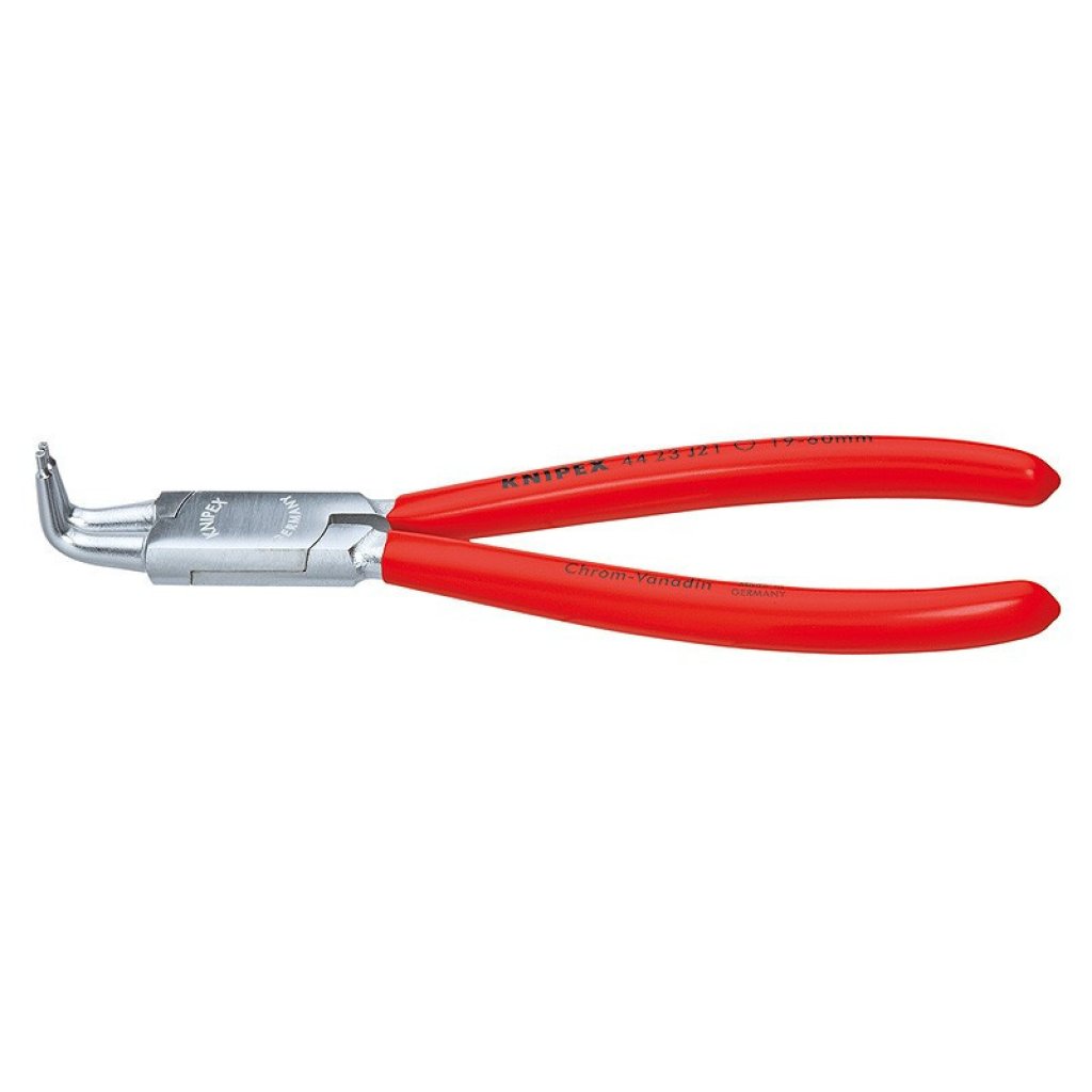 Vnitřní zahnuté kleště na pojistné kroužky chromované 170 mm - 4423J21 Knipex