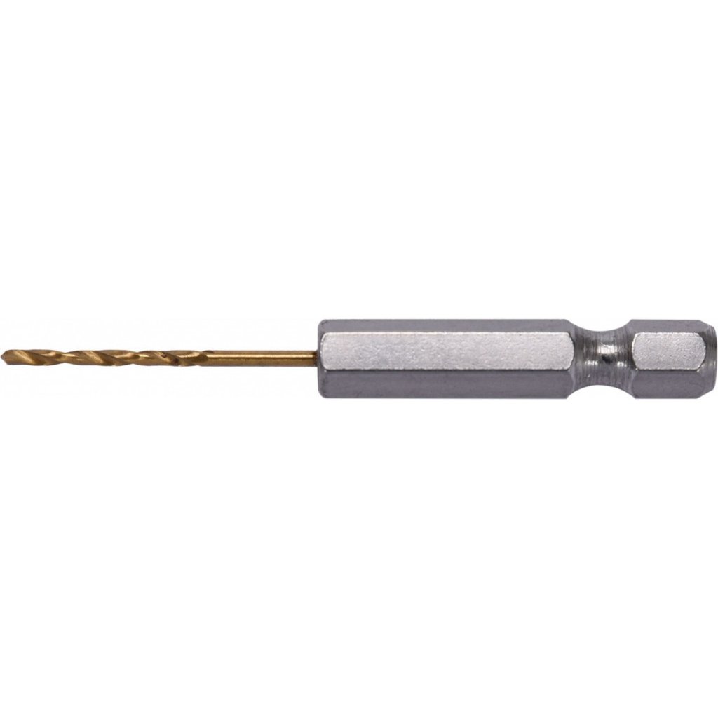Vrták na kov 1,5mm TITAN HEX 1/4", délka 63mm - YT-44750