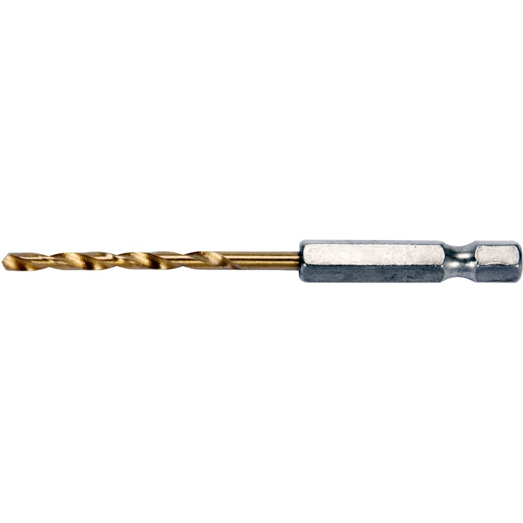 Vrták na kov 3,2mm TITAN HEX 1/4", délka 85mm - YT-44755