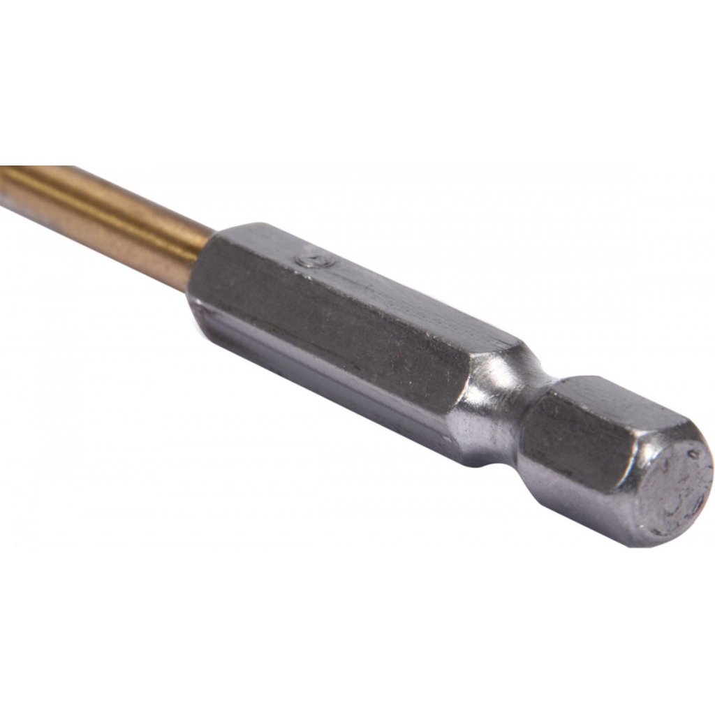 Vrták na kov 3,2mm TITAN HEX 1/4", délka 85mm - YT-44755