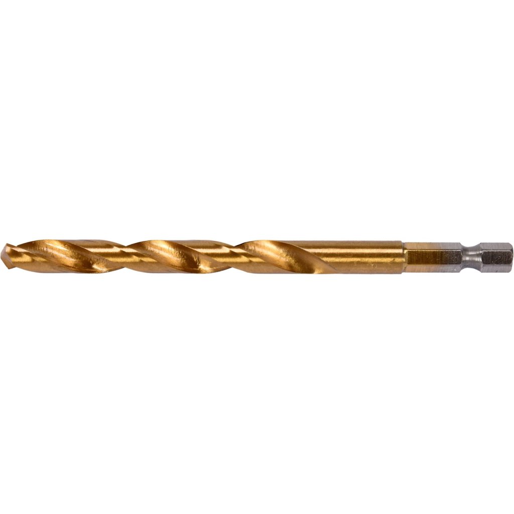 Vrták na kov 8mm TITAN HEX 1/4", délka 117mm - YT-44768