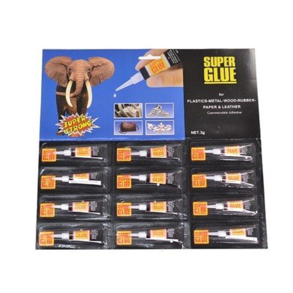 Vteřinové lepidlo 3g, super glue