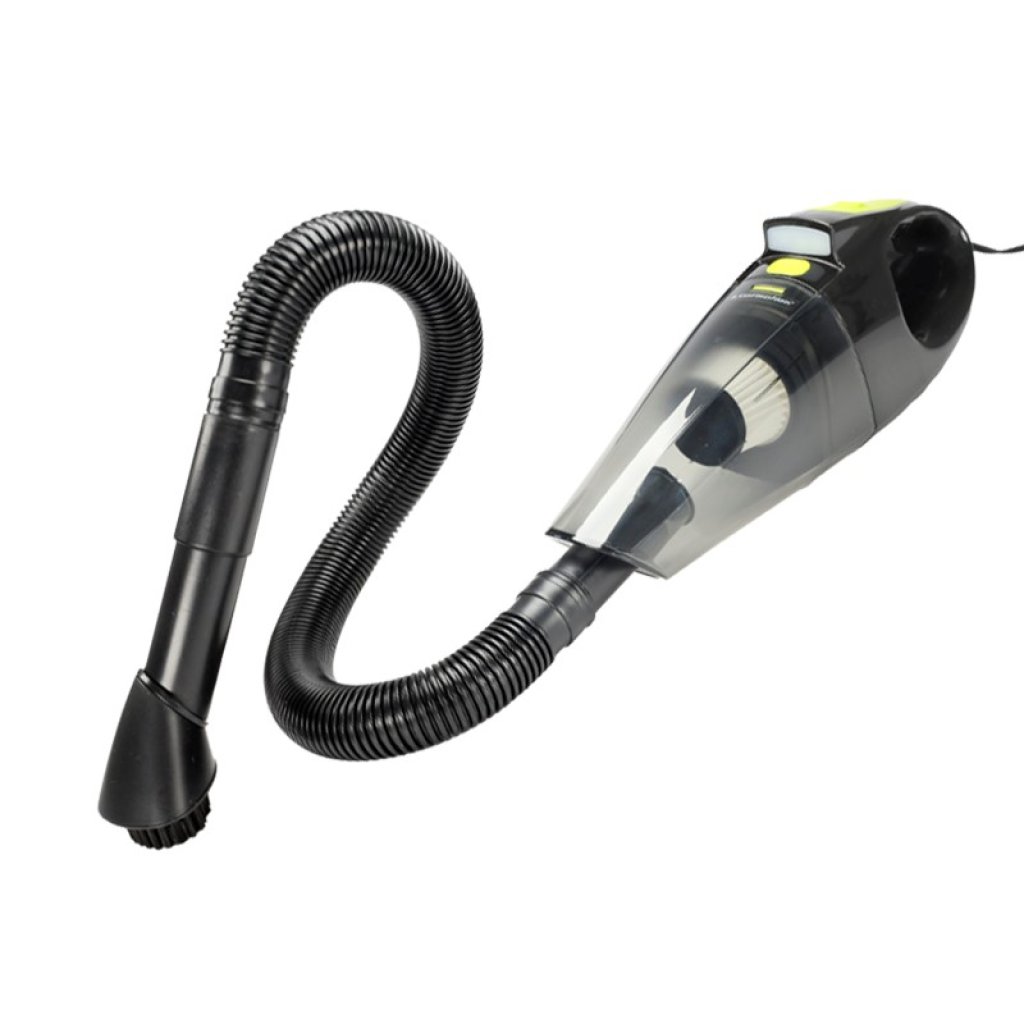 Vysavač do auta 12V 150W / 7500 Pa, s LED svítilnou, 63371