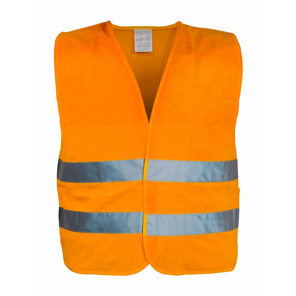Výstražná reflexní vesta XXL oranžová, 01512