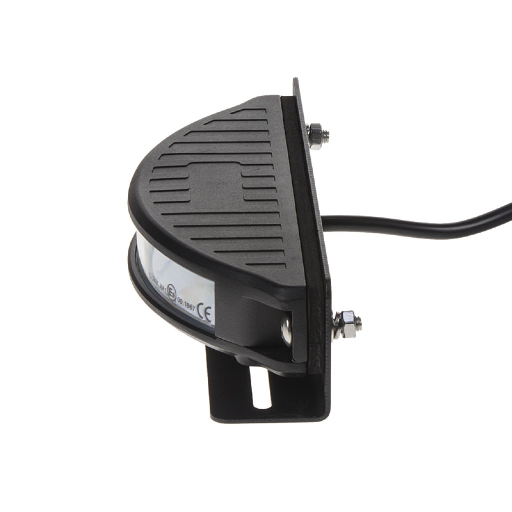 Výstražné LED světlo vnější, 12-24V, 6x3W, oranžové, ECE R65