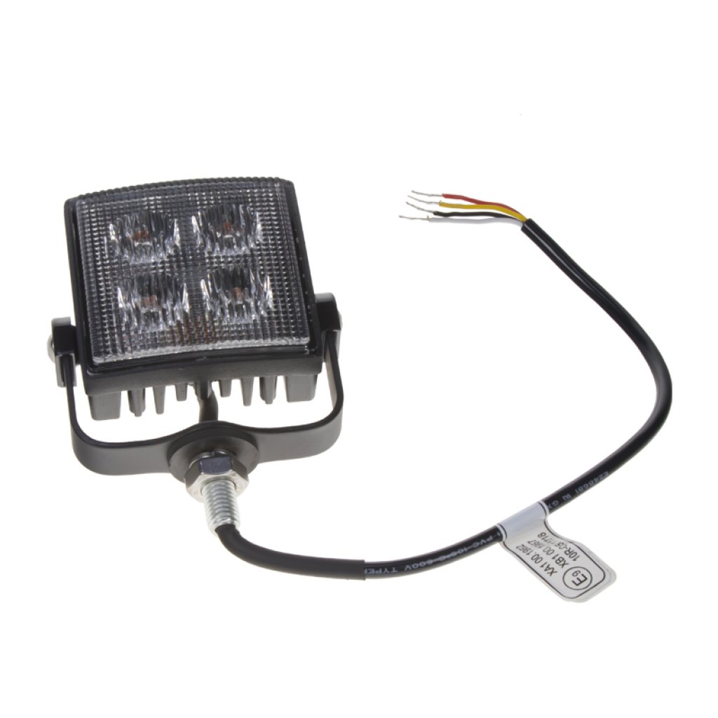 Výstražné LED světlo vnější, oranžové, 12-24V, ECE R65