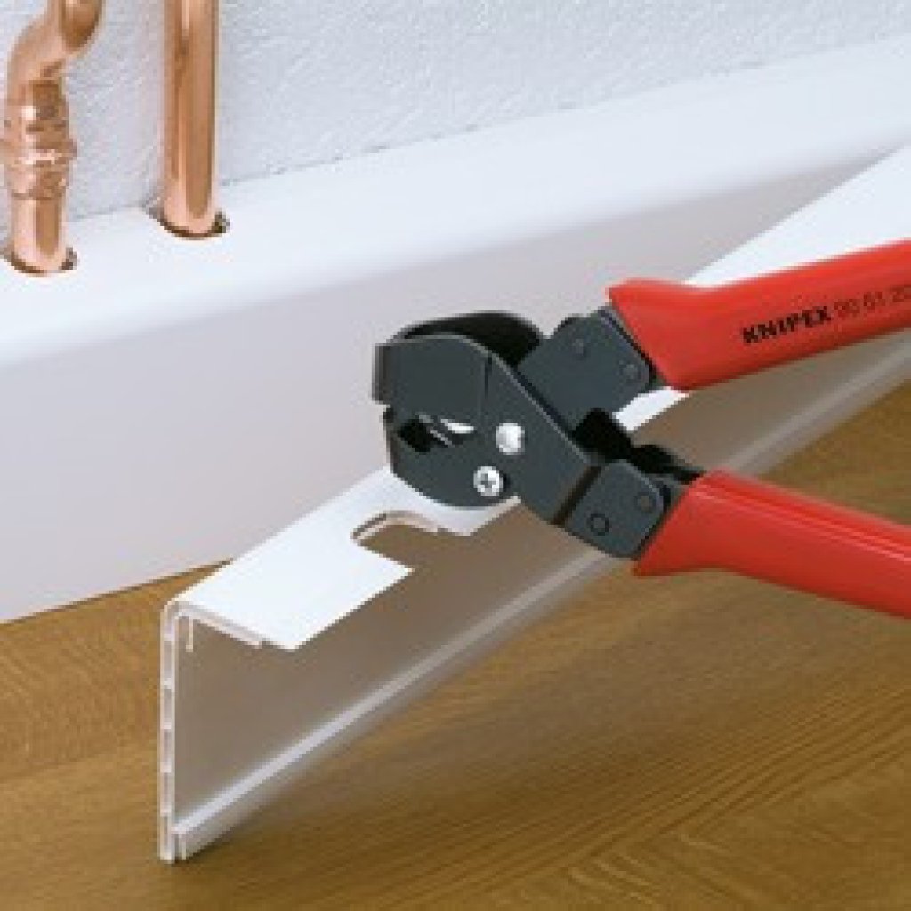 Vystřihovací kleště brunýrované s návleky z umělé hmoty 250 mm - 906116
