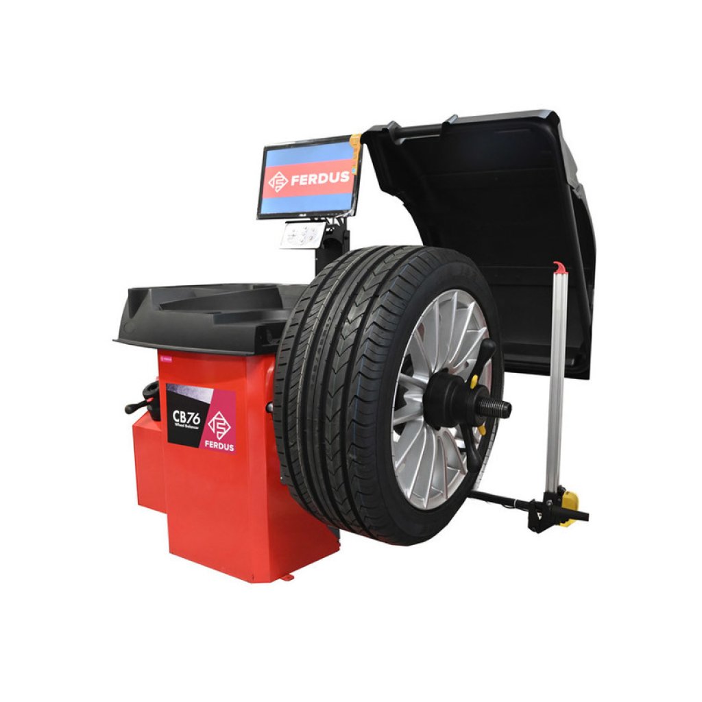 Vyvažovačka kol 8" - 30" CB76, automat 3D, LCD displej - F16118