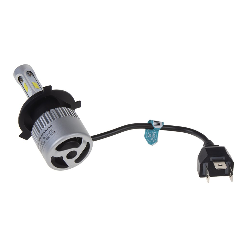 x CSP LED H4 bílá, 9-32V, 4000LM
