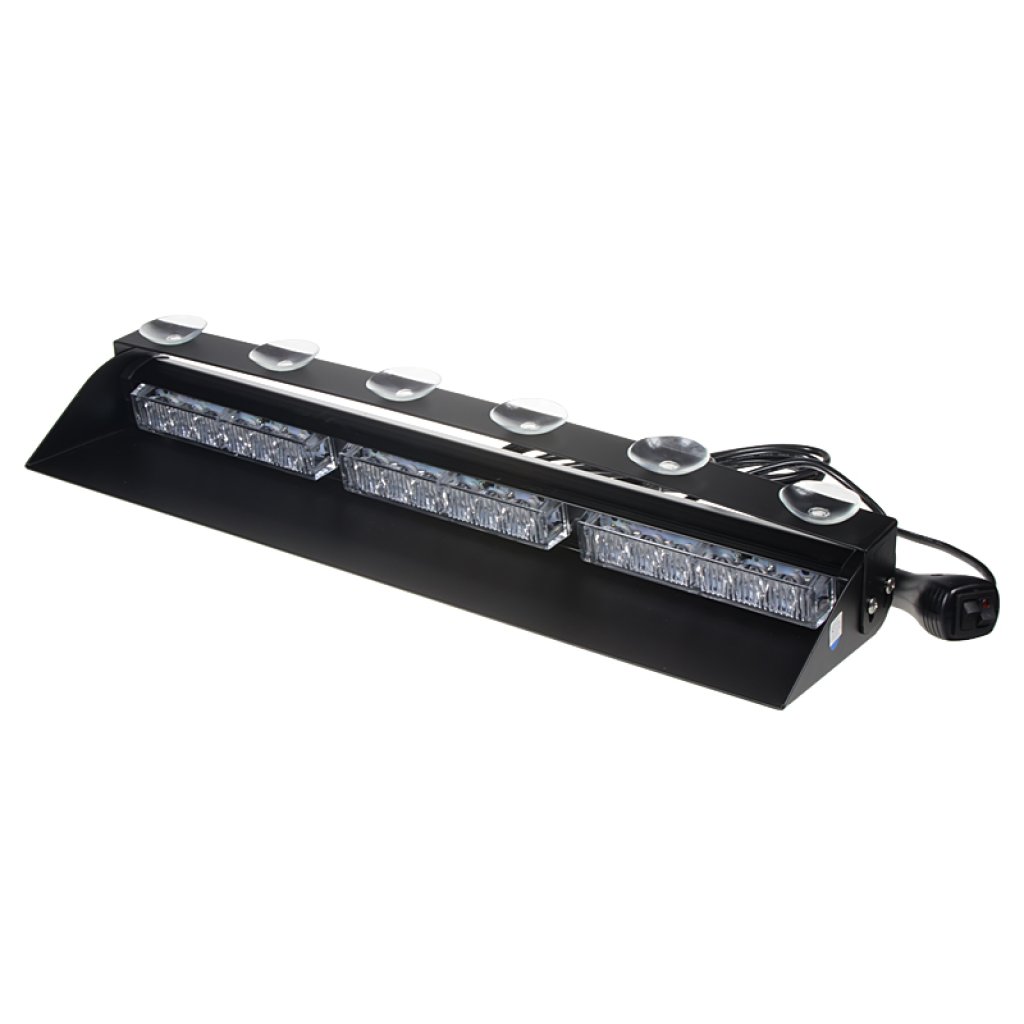 x PREDATOR LED vnitřní, 18x3W, 12-24V, modrý, 490mm, ECE R10