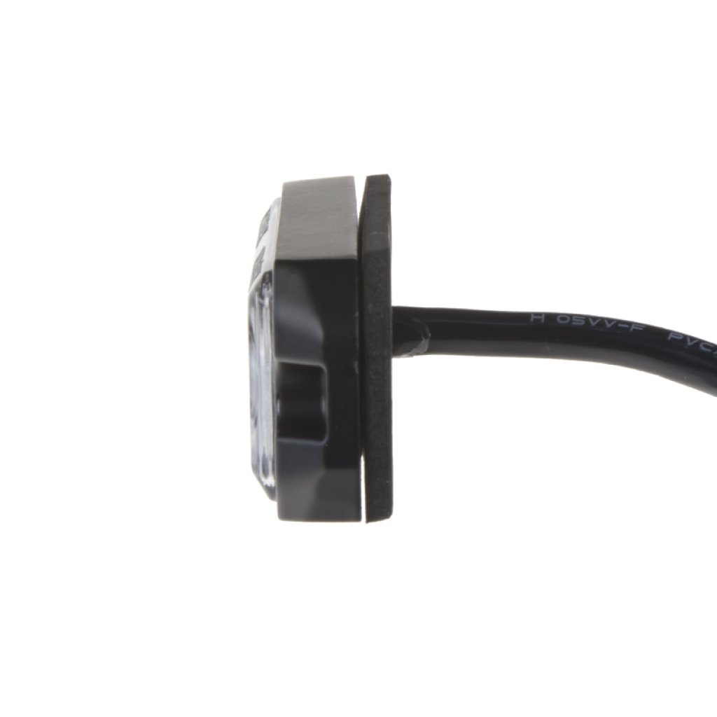 x SLIM výstražné LED světlo vnější, červené, 12-24V, ECE R10