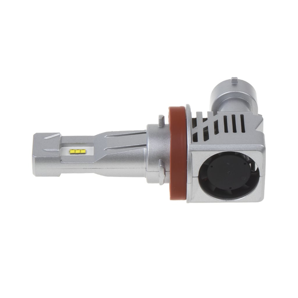 x ZES LED H8,H9,H11 bílá, 9-32V, 5000LM