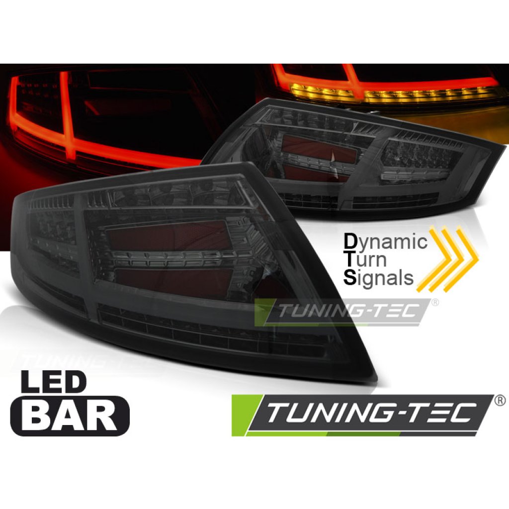 Zadní světla LED AUDI TT 06-14 kouřová