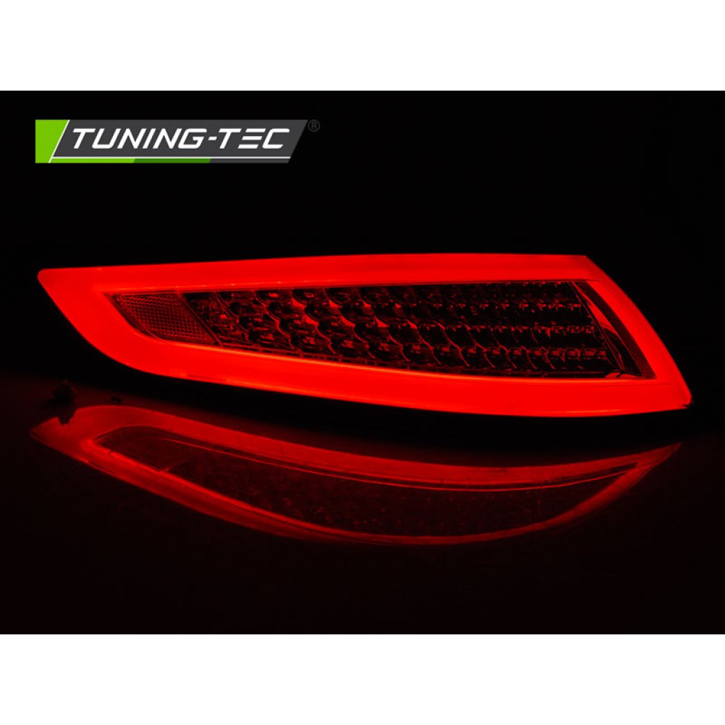 Zadní světla LED BAR a dynamickým blinkrem, Porsche 911 997 04-09 červená/kouřová