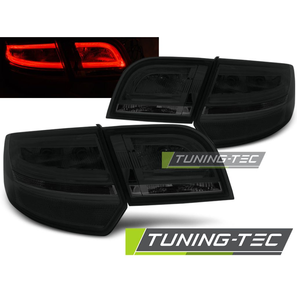 Zadní světla LED bar Audi A3 8P 04-08 Sportback kouřová