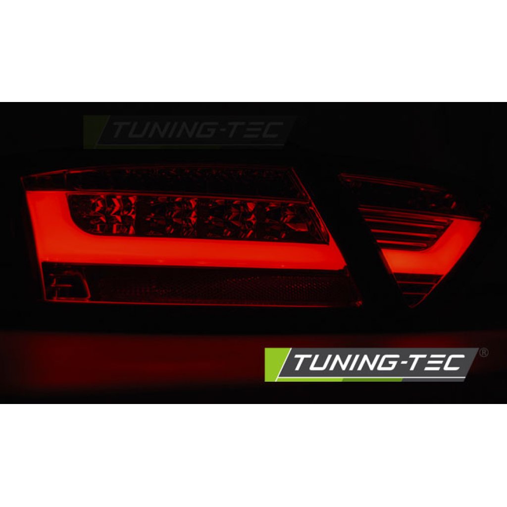 Zadní světla LED BAR AUDI A5 Coupe 07-11 červená/kouřová