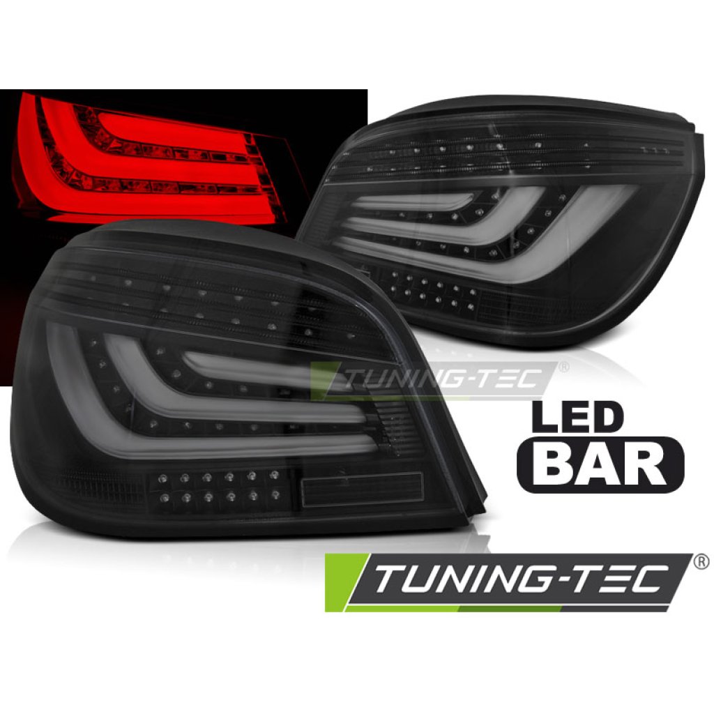 Zadní světla LED BAR BMW E60 LCi 07-09 kouřová