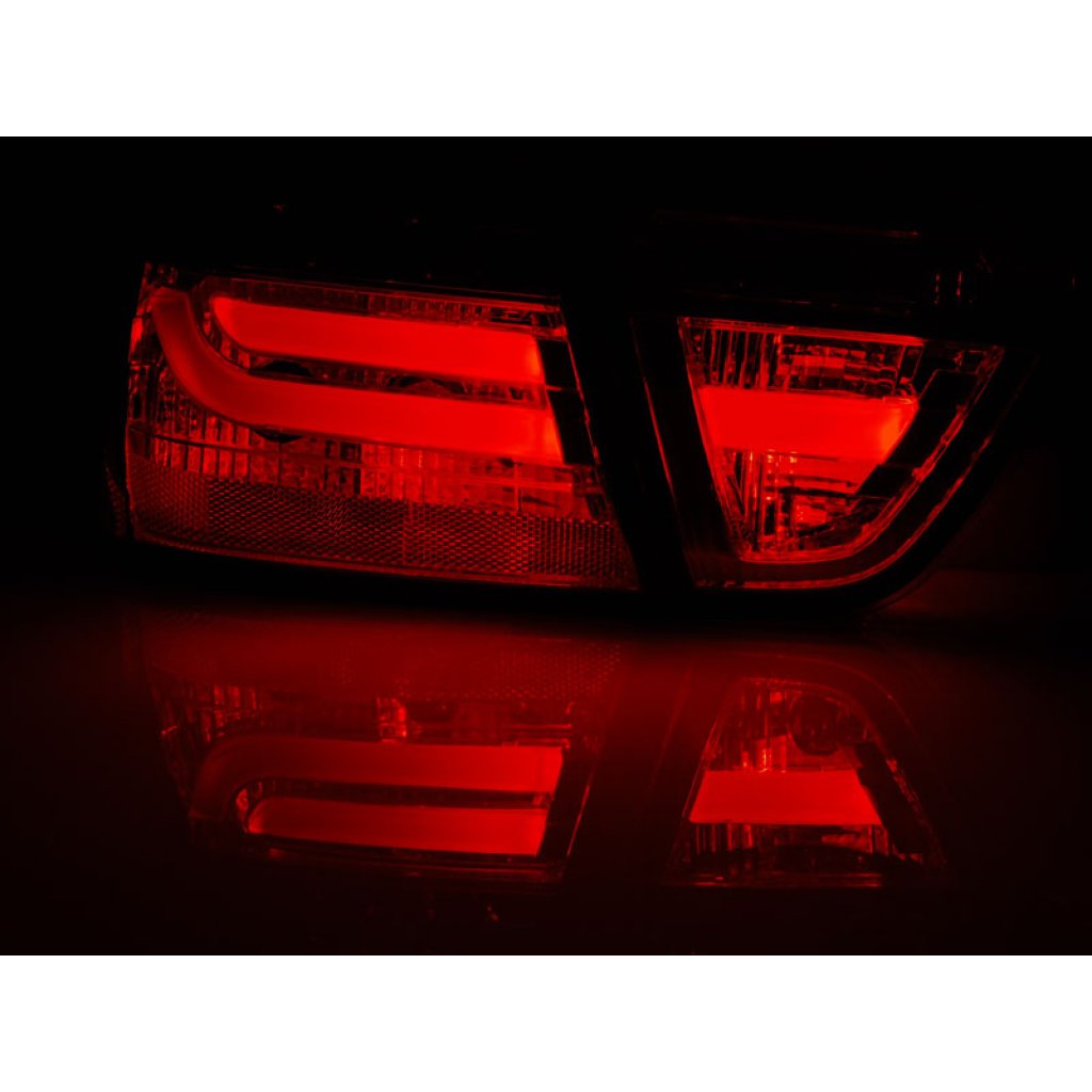 Zadní světla LED BAR BMW E90 05-08 červená