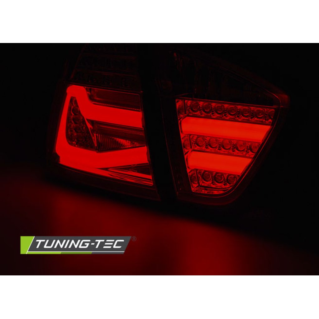 Zadní světla LED-BAR BMW E90 05-08 červená/kouřová