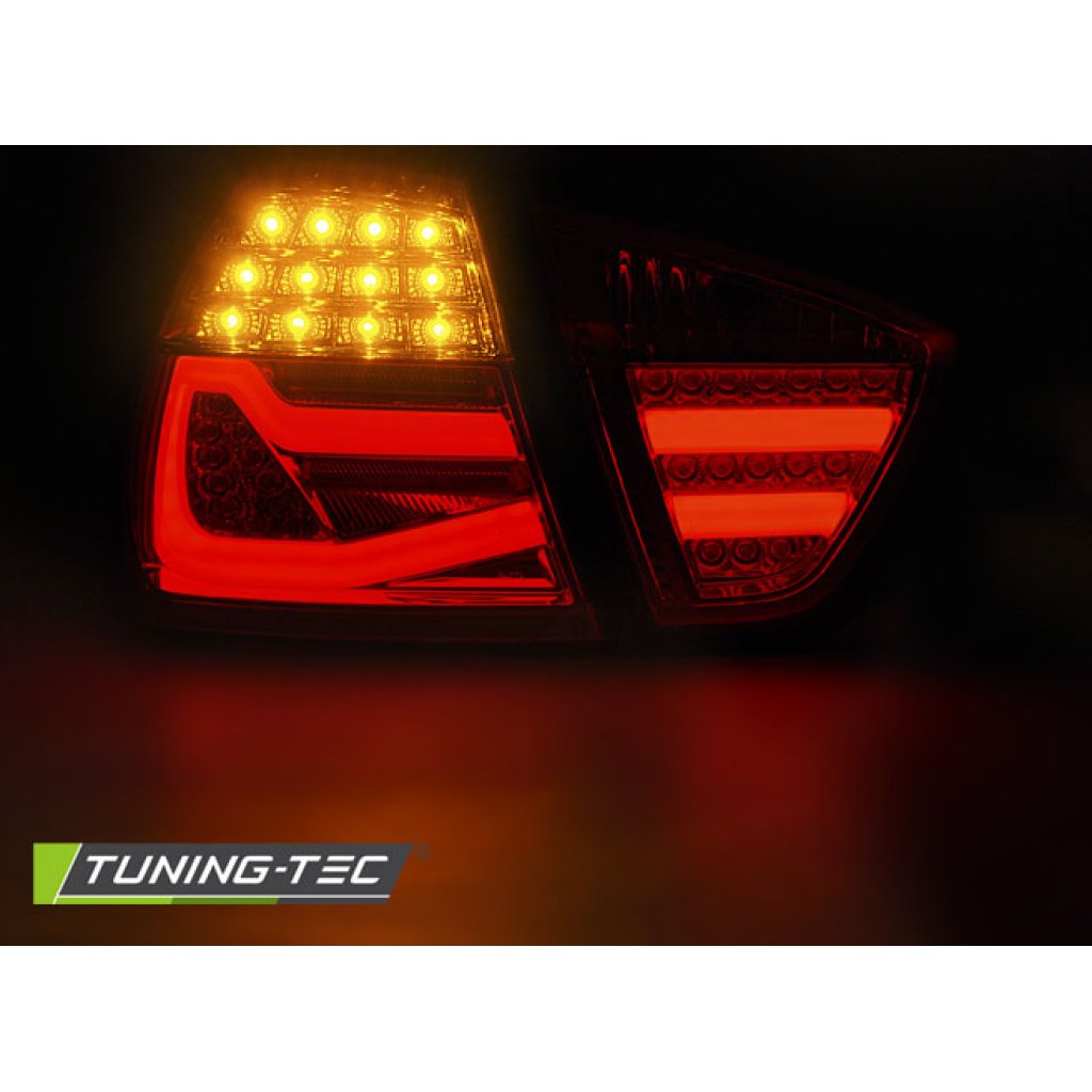 Zadní světla LED-BAR BMW E90 05-08 červená/kouřová
