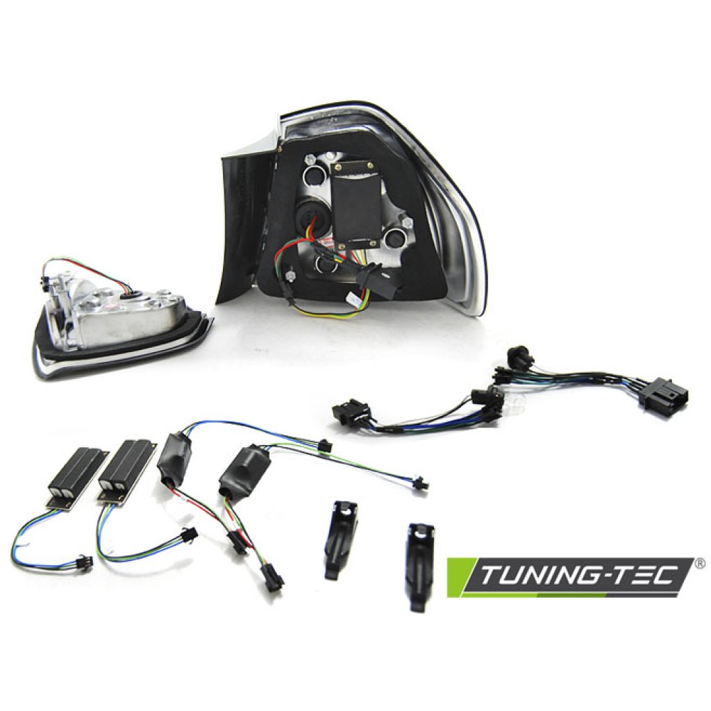 Zadní světla LED-BAR BMW E90 05-08 červená/kouřová