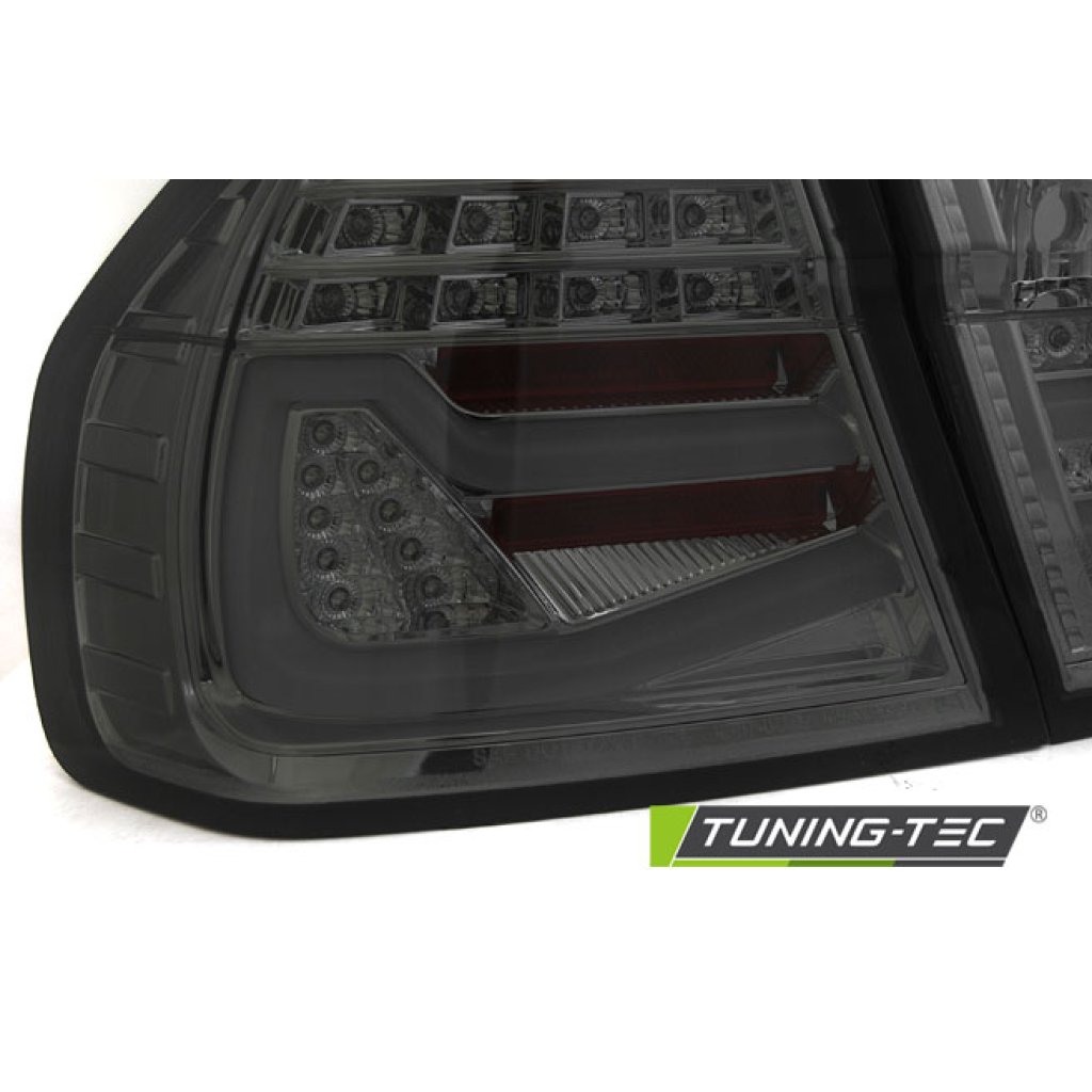 Zadní světla LED-BAR BMW E90 05-08 chrom/kouřová
