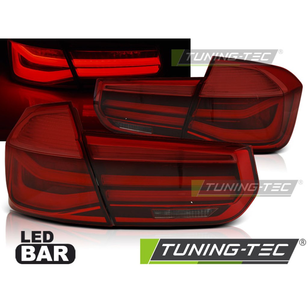 Zadní světla LED Bar BMW F30 11-15 červená