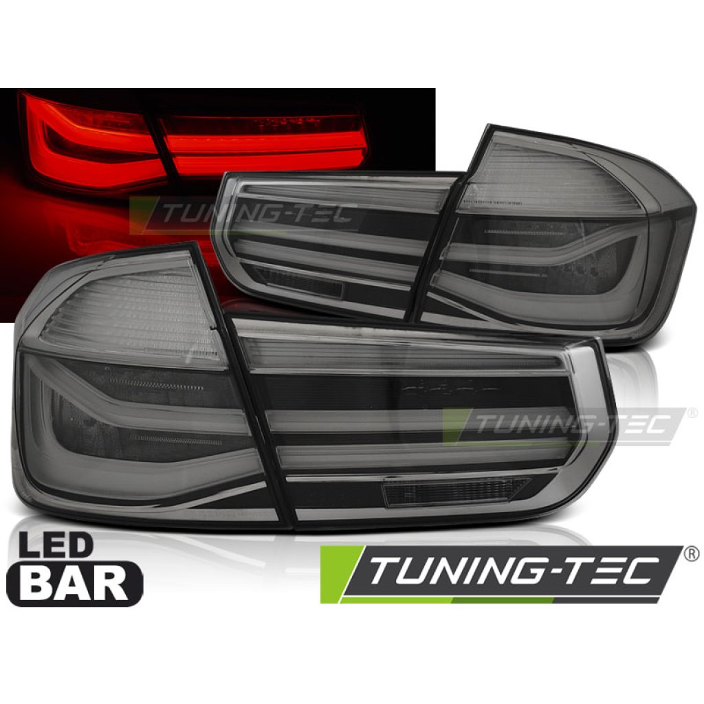 Zadní světla LED Bar BMW F30 11-15 kouřová