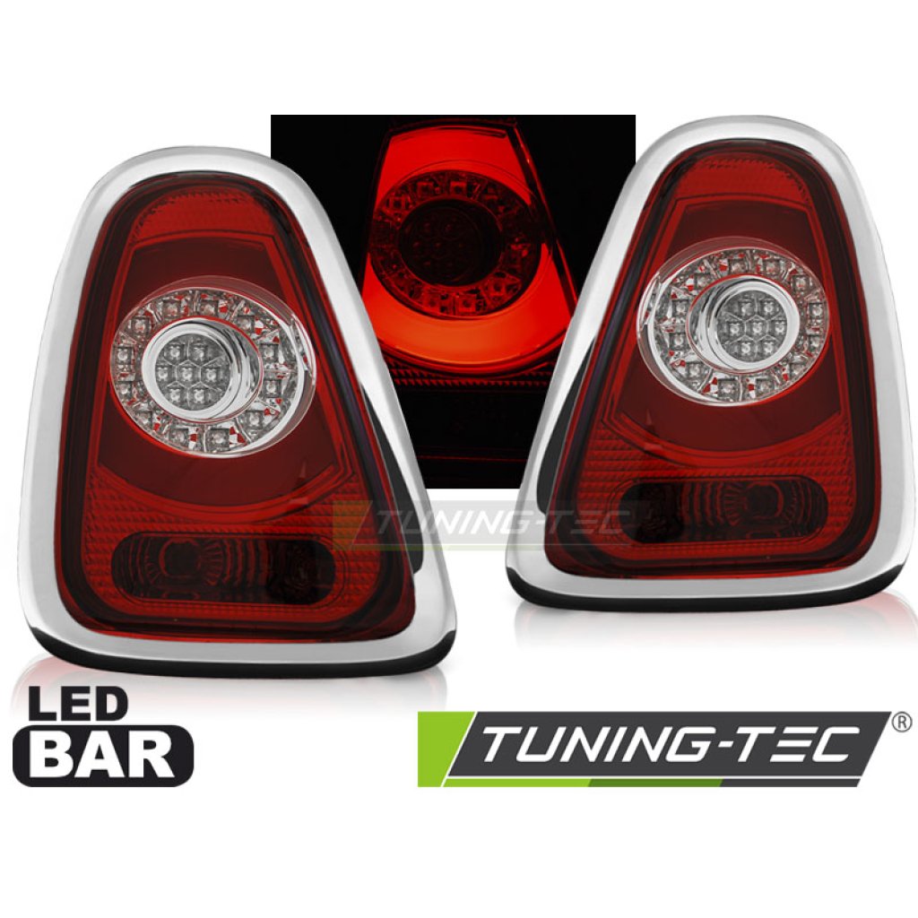 Zadní světla LED BAR BMW Mini Cooper R56/R57 10-14 červená