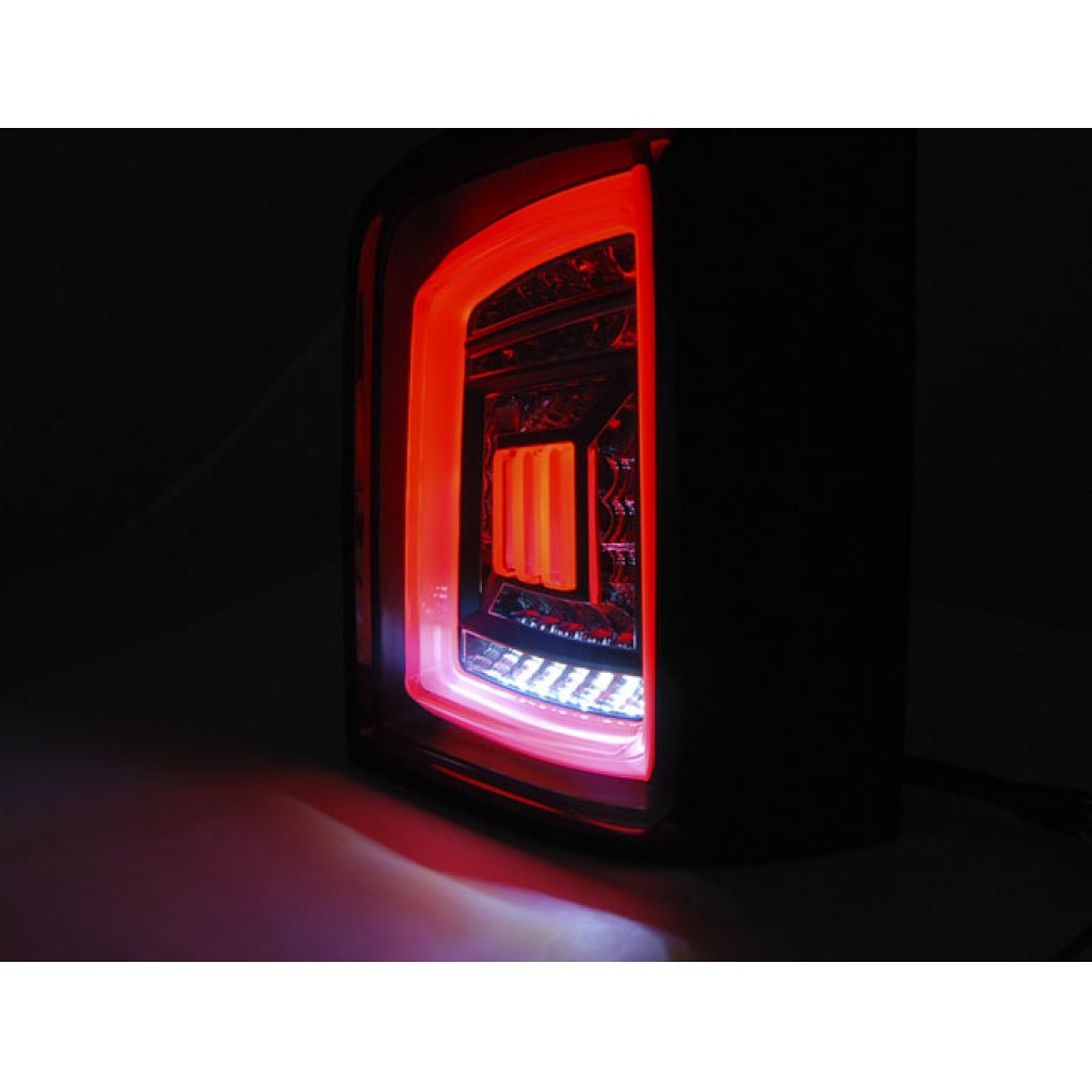 Zadní světla LED BAR DTS VW T5 03-15 černá/kouřová