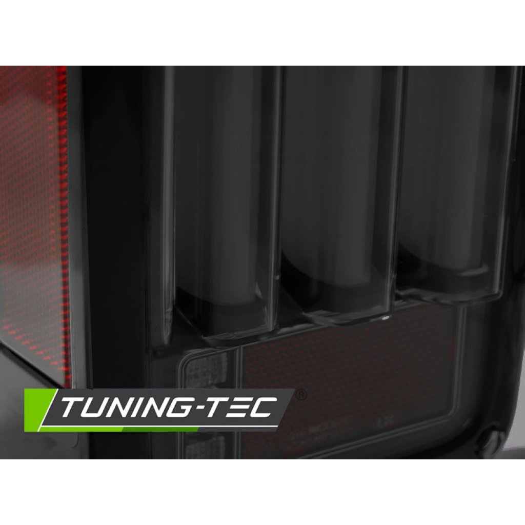 Zadní světla LED BAR Jeep Wrangler JK 07-18 černá/kouřová