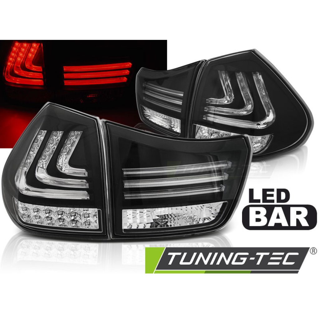 Zadní světla LED BAR LEXUS RX II 330/350 černá