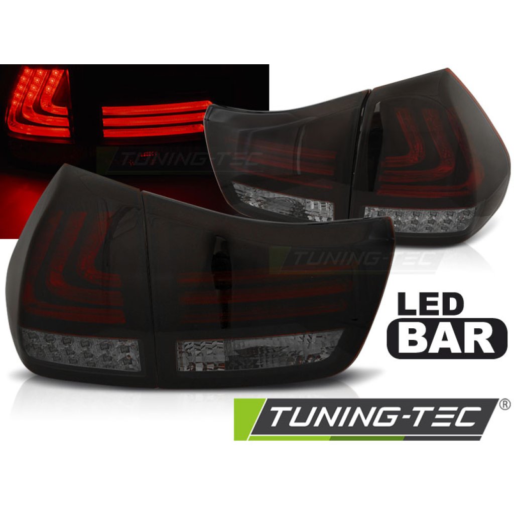 Zadní světla LED BAR LEXUS RX II 330/350 černá/kouřová