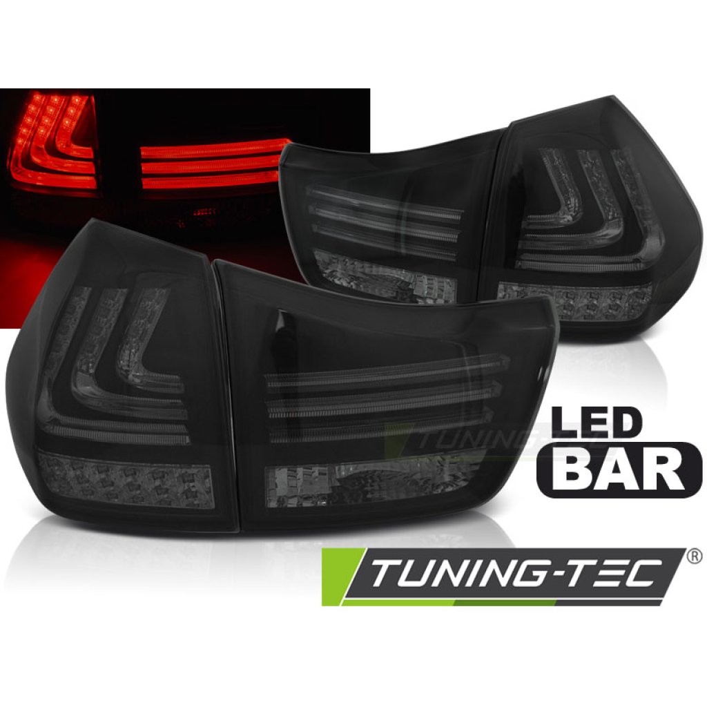 Zadní světla LED BAR LEXUS RX II 330/350 červená/kouřová