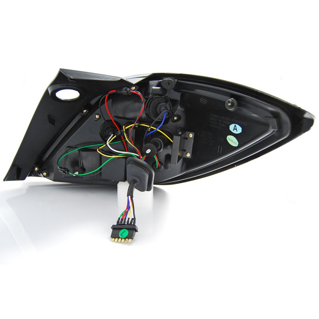 Zadní světla LED bar Opel Astra H GTC 04-09 3dv. červená