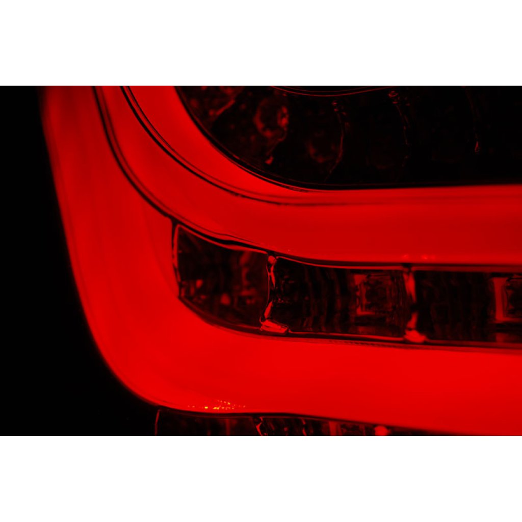 Zadní světla LED bar Opel Astra H GTC 04-09 3dv. červená/kouřová