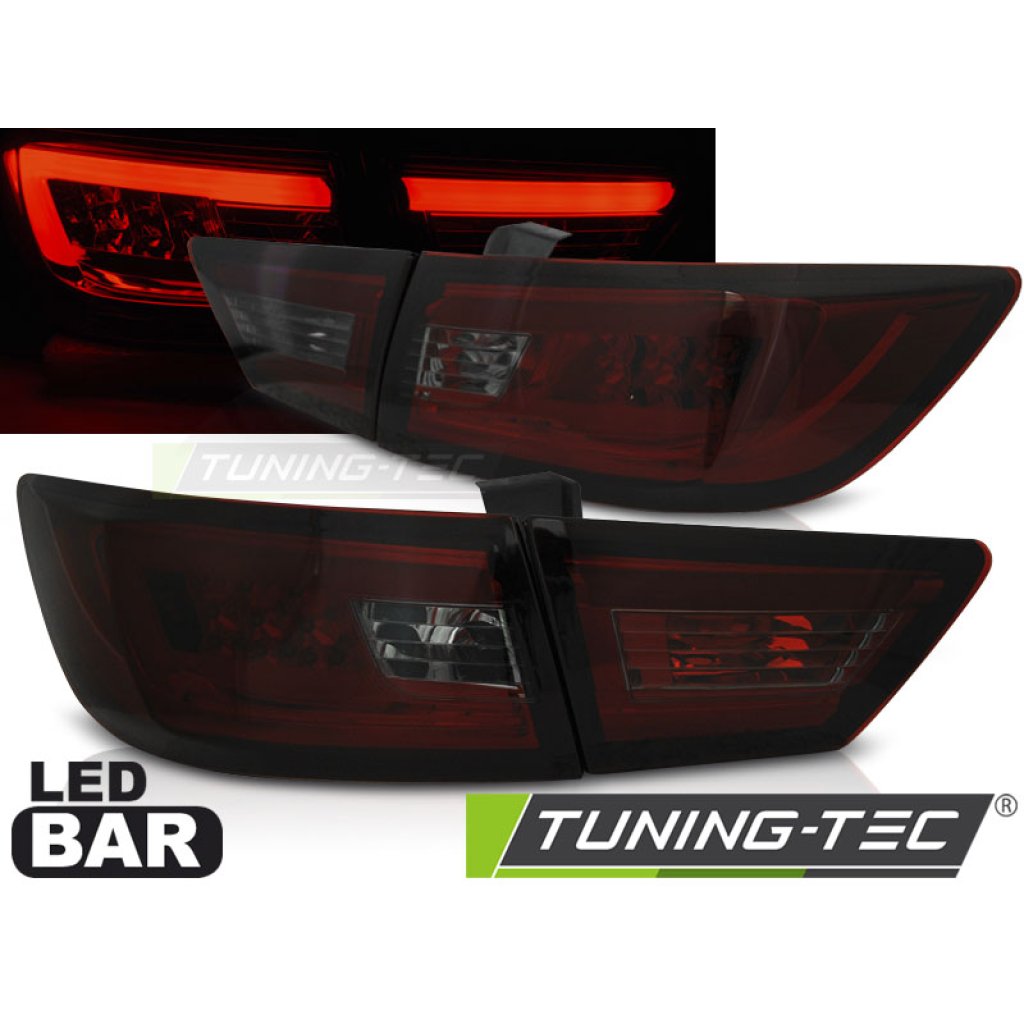 Zadní světla LED BAR Renault Clio IV hatchback 12- červená/kouřová