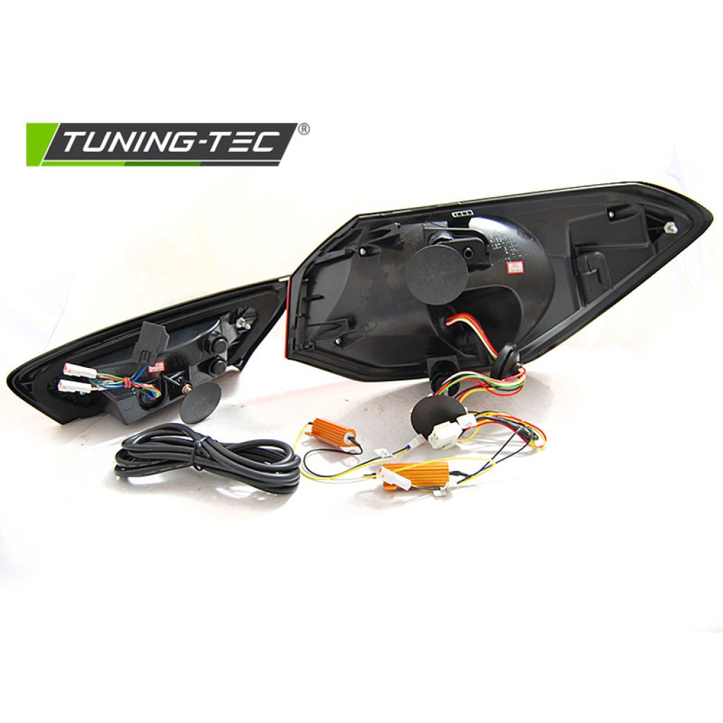 Zadní světla LED bar, s dynamickým blinkrem pro Ford FOCUS 4 18-21 HATCHBACK kouřová