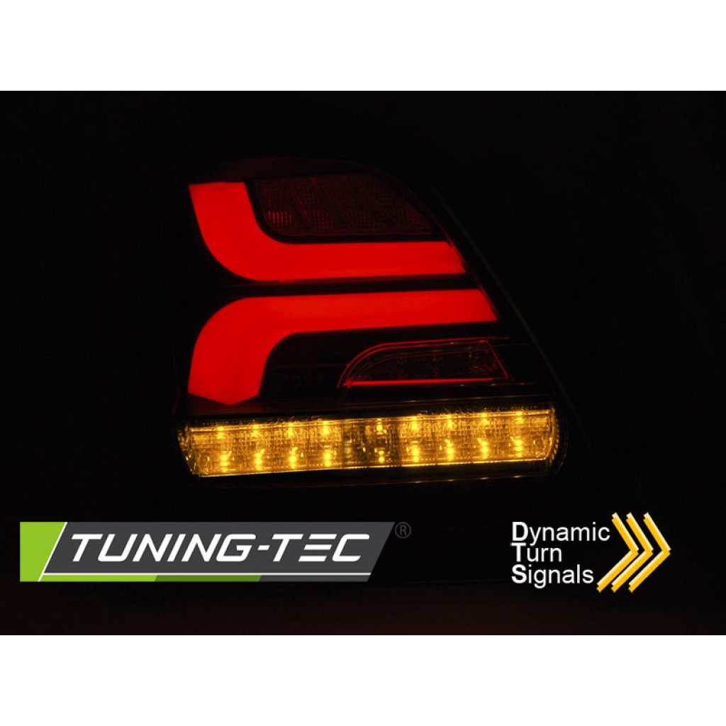 Zadní světla LED BAR s LED s SEQ blinkrem Suzuki Swift VI 17- kouřová